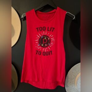 Holiday pure barre tank